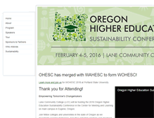 Tablet Screenshot of ohesc.org